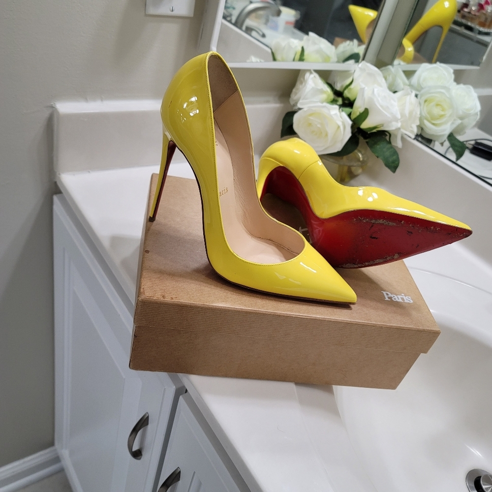 Christian Louboutin So kate 120mm Titi patent pump